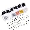 KINBOM 1000pcs 3D Fleur pour Ongles avec Mini Perles de Caviar, Dos Plat Coloré Fleurs 3D pour Ongles 3D Nail Art Floral Deco