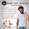 GIBS Grooming Alpha Male Beard, Hair & Tattoo Oil, 1 Fl Oz