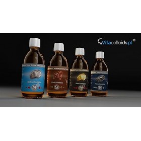 Vitacolloids Nano or colloïdal non ionique au 25 ppm 300 ml ● Certifié naturel ● ● ● Haute concentration, particules plus pet
