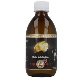 Vitacolloids Nano-or colloïdal non ionique au 50 ppm 300 ml ● Certifié naturel ● Haute concentration, particules plus petites