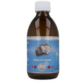 Vitacolloids Nano argent colloïdal non ionique Ag 50 ppm 300 ml ● Certifié naturel ● ● ● Haute concentration, particules plus