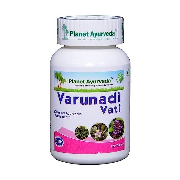 LOGY Planet Ayurveda Varunadi Vati Lot de 2 comprimés 120 comprimés