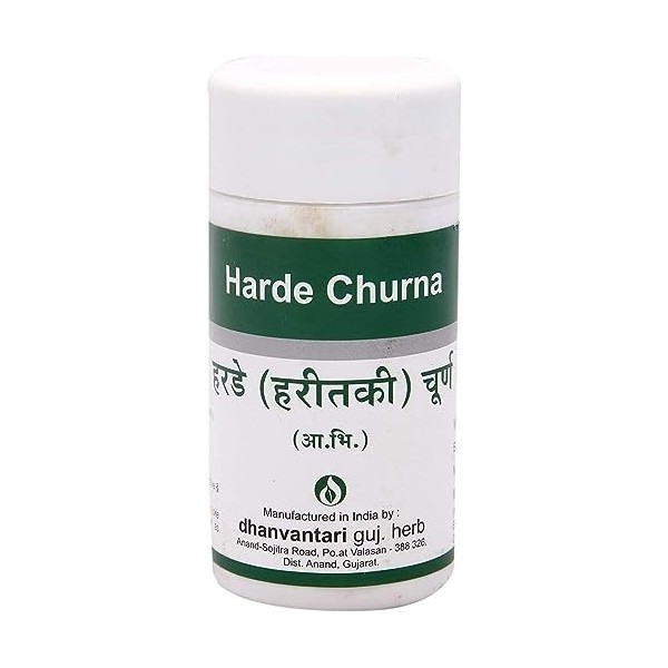 LOGY Dhanvantari Harde Churna – 100 g, lot de 1 AF115 