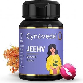 LOGY Jeehv avec tablette ayurvédique Putrajeevak Beej et Shivlingi Beej lot de 1 mois 