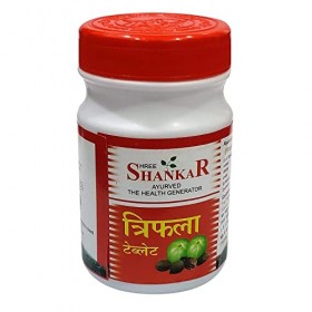 LOGY Ayucine Forever Shree Shanker Ayurvedic Pharmacy Trifala Lot de 3 comprimés 100 comprimés