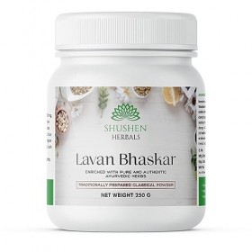 LOGY Churna Bhaskar Lavan Authentique | Pour la constipation, lacidité et les douleurs abdominales | Améliore le système dig