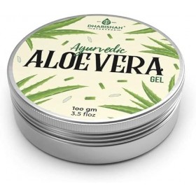 AOZA Dharishah Ayurveda Lot de 3 gels à laloe vera ayurvédique 100 g
