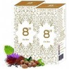 QURA Huile Ayurveda 8 pouces pour homme