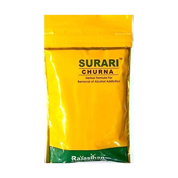 CROV Rajasthan Herbals Surari Churna pour déaddiction dalcool – 45 g [ayurvédique]