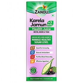 Karela Jamun Ayurvédique +3 Jus Santé Herbes par | ZANDU