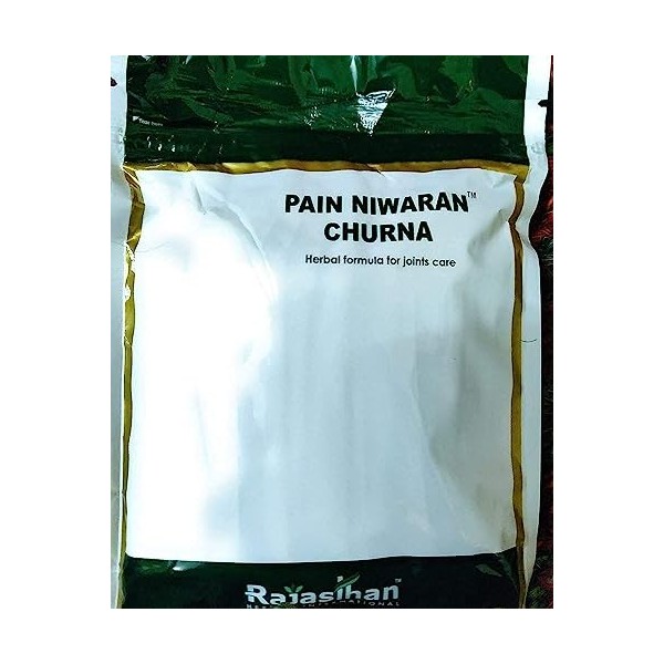 QURA Rajasthan International Herbals Douleur ayurvédique Niwaran Churna, 135 g vert 