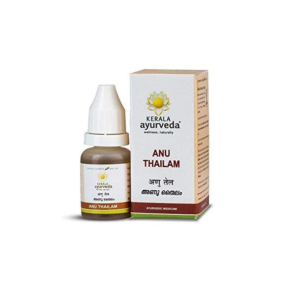 Kerala Ayurveda Anu Thailam 10 ml – par The MG Shop lot de 3 