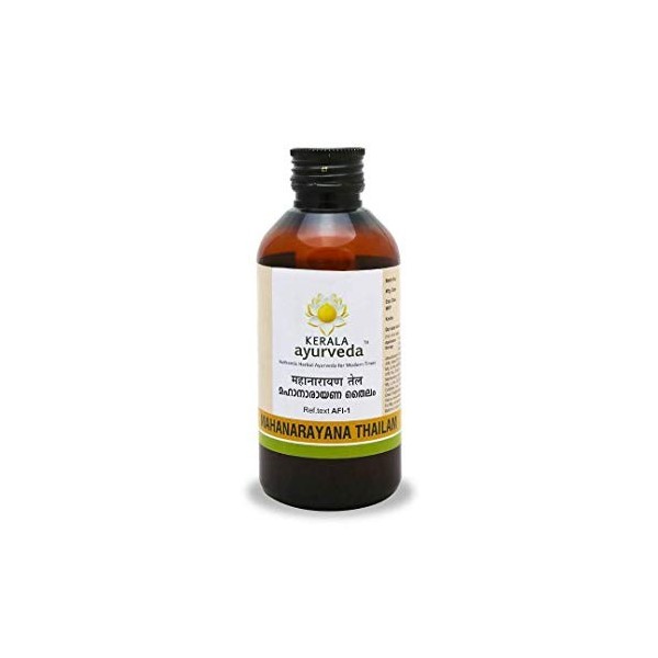 Kerala Ayurveda Mahanarayana Thailam Lot de 2 flacons de 200 ml