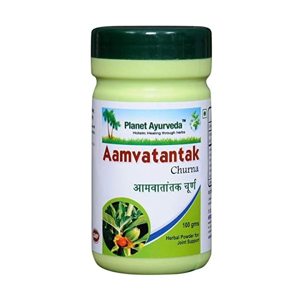 QRA Planet Ayurveda Aamvatantak Churna Lot de 2 boîtes de 100 g