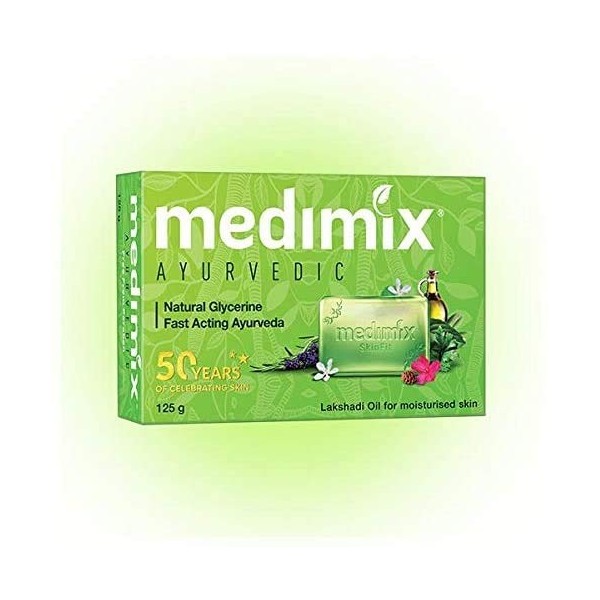 Medimix Glycérine ayurvédique naturel 3 pièces 125g - inde