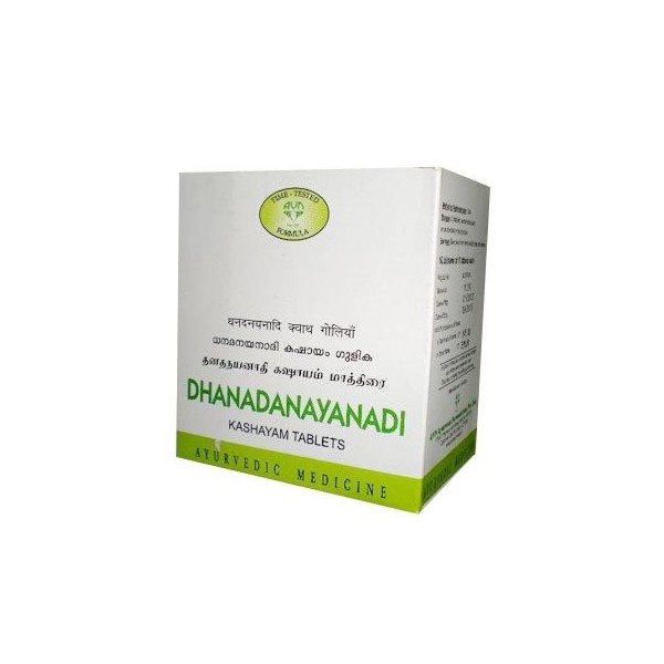 AVN Ayurveda Formulations Dhanadanayanadi Kashayam Comprimés 100