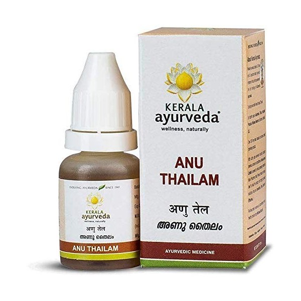 Kerala Ayurveda Anu Thailam 10 Ml emballage peut varier 