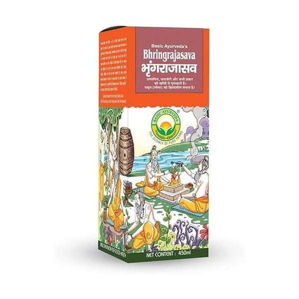 CROW Basic Ayurveda Bhringrajasava 450 ml