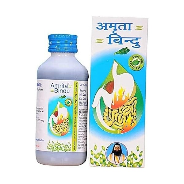 QURA V Amrita Sirop bindu 120 ml Ayurvédique 