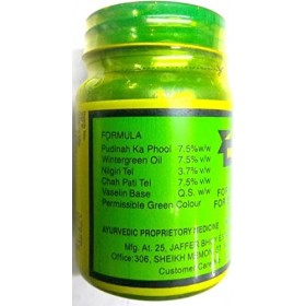 Verem Monison Baume ayurvédique pour la douleur 100 g Lot de 2