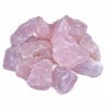 Pierres fines en quartz rose 100 % naturel 300 g