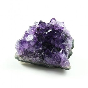 Nvzi Amethyste Pierre Naturelle, Cristaux Et Pierres Précieuses, Pierre Semi Precieuse Et Minéraux, Lithotherapie Pierre De P