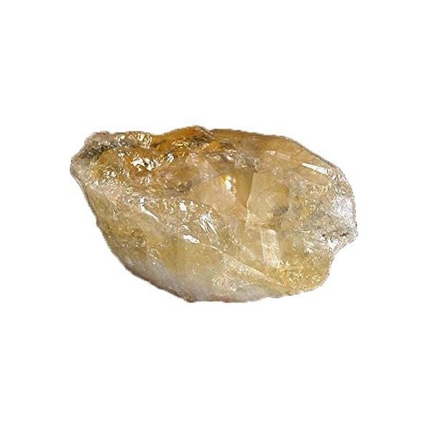 Citrine Brute Extra de 30 à 35 mm Pierre Naturelle de Madagascar Lithothérapie, Citrine Véritable, Citrine Naturelle