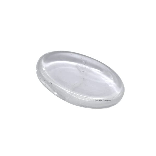 Sodalite Crystal Thumb Worry Stone - Cristal naturel et pierres de guérison Pierres thérapeutiques