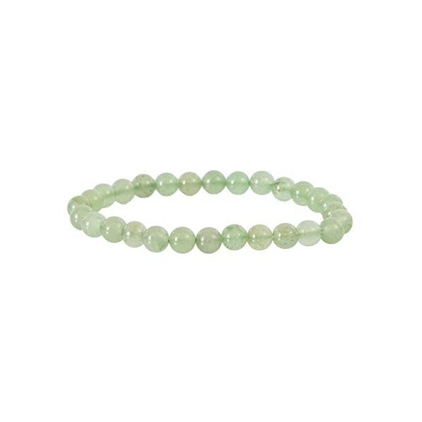 Garaulion Bracelet Aventurine | Chance & Amour | Pierres Naturelles 6 mm | Lithothérapie | Femme/Homme, idee Cadeau Aventuri