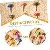 minkissy Lot de 100 décorations pour ongles, accessoires de scrapbooking, accessoires pour ongles, breloques à suspendre en r