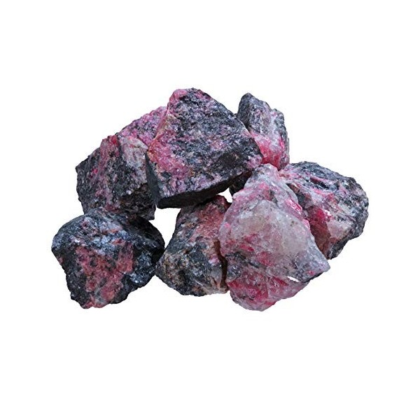 Pierres deau en rhodonite | Pierres 100 % naturelles | 300 g source de vie plus