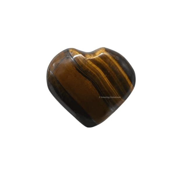 Crystal Heart Palm Stone - Pierre dinquiétude de massage de poche pour léquilibrage naturel du chakra du corps, la guérison P...