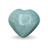 Crystal Heart Palm Stone - Pierre dinquiétude de massage de poche pour léquilibrage naturel du chakra du corps, la guérison