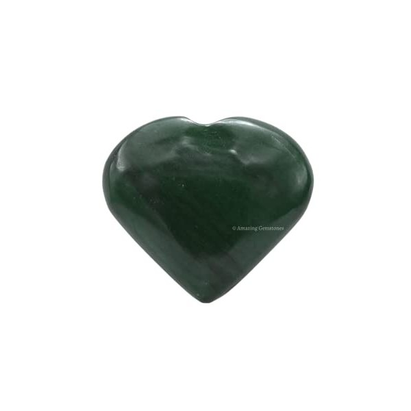 Crystal Heart Palm Stone - Pierre dinquiétude de massage de poche pour léquilibrage naturel du chakra du corps, la guérison