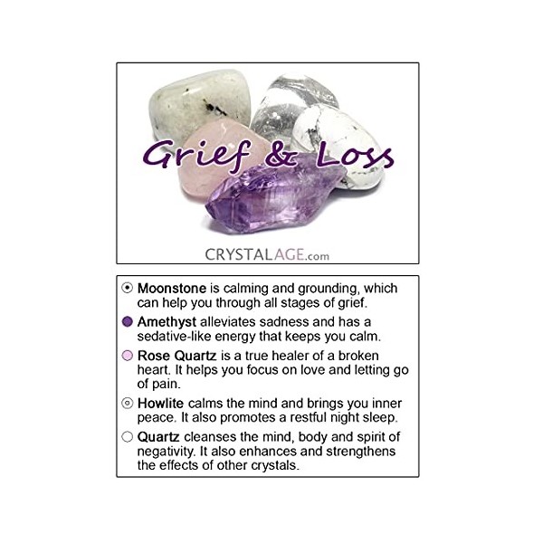 Grief & Loss Crystal Healing Pack