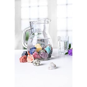 Pierres à eau en magnésiite non traitées 100 % naturelles 300 g