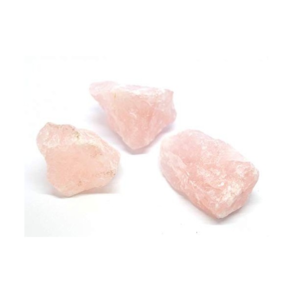 Ébauches de guérison naturel Rose Quartz Rose pierre de gemme en cristal-pierre de lamour inconditionnel-LIVRAISON GRATUITE 