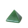 Mina Heal Pyramide de Cristal de Pierre de Guérison Chakra Aventurine Verte Naturelle, 1,5 Pouces