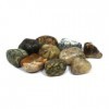 CrystalAge Merlinite Lot de 5 pierres polies 20-25 mm 