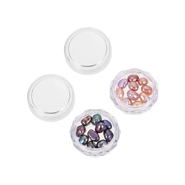 minkissy 2 Boîtes Nail Perle Bijoux Maison Ornements Ongles Embellissements Nail Art Décoration Nail Accessoires Nail Décor D