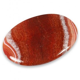 Pierre de relaxation Agate de feu