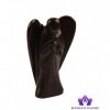 Pierre de Tourmaline noire naturelle Reiki Sculpté Gemme Spirituelle Gardien Pocket Ange Statue Ornement Décoration"2 pouces 