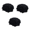 Balacoo 3 Pcs Pierres Noires Perles Cristal Pierres Précieuses Noires Tourmaline Pierres Roulées Roches Naturelles De Forme I