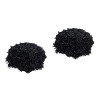 Balacoo 3 Pcs Pierres Noires Perles Cristal Pierres Précieuses Noires Tourmaline Pierres Roulées Roches Naturelles De Forme I