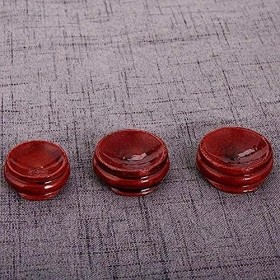 Cikiki 1 Pcs Bois Fait Support Pour Cluster Globe Sphère C5I5 Famille Amis Spécimen Pierre Pierre Danniversaire Boule Oeuf 1