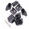 Sluffs Tourmaline Noire Cristal Quartz Naturel Tourmaline, 1 Pcs Cristal De Quartz Noir Naturel Tourmaline Roche Brute Minéra