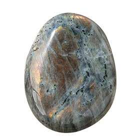 woyufen Pierre Lune - Pierre Cristal Naturelle la Collection Pocket,Pierre Massage Naturelle pour Appartement, Salon, dortoir