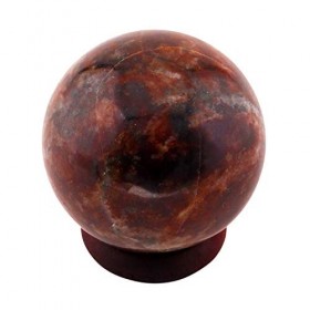 Sphère de pierre précieuse naturelle par Shivansh Creations - Cristaux de guérison - Grenat - 40 à 50&nbsp;mm