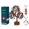 Cristaux de quartz rose et pierres de guérison,Arbre de vie en quartz rose,Cristaux,Accessoires de méditation haut de gamme,C