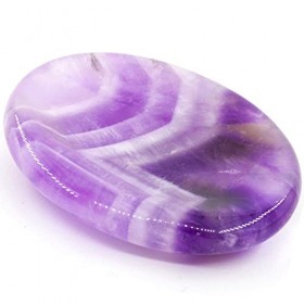 Amethyste Pierre Naturelle Améthyste Cristal Lithotherapie Stress Anxiété Angoisse - worry stone Améthyste 
